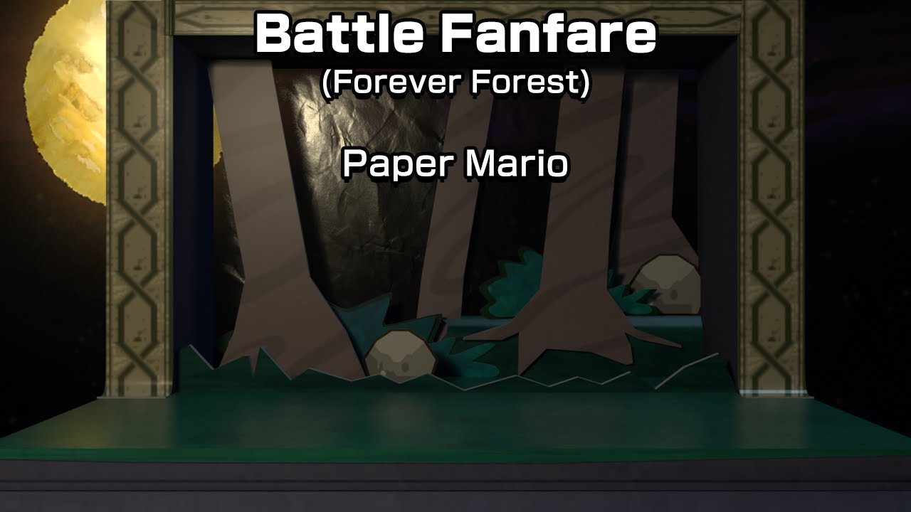 Paper Mario - Battle Fanfare (Modernized Remix - Forever Forest)