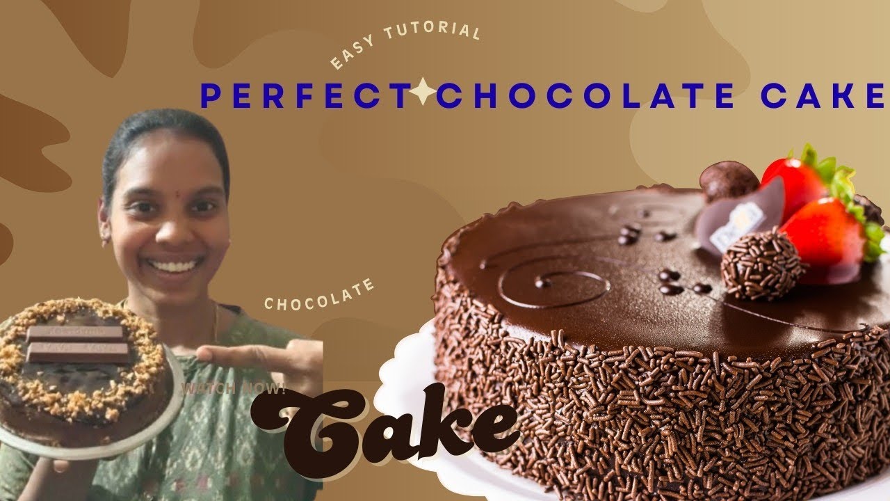 పక్క కొలతలతో చాక్లేట్ కేక్ 🎂🍰//perfect chocolate cake recipe 