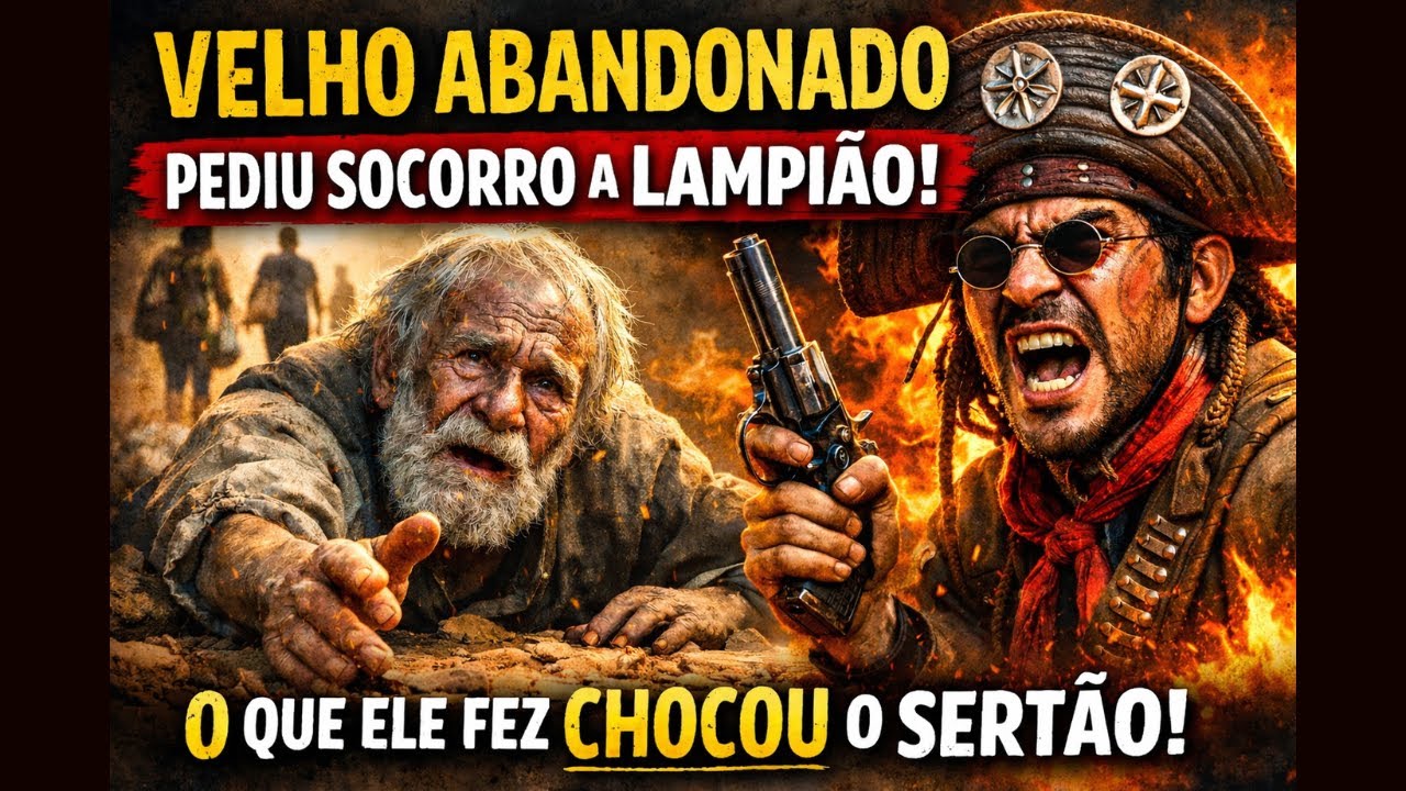 O Velho Abandonado Que Pediu Socorro a Lampião – O Que Ele Fez Chocou o Sertão