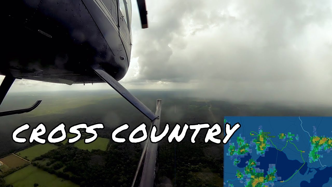 Impromptu Solo Cross Country in the R-44