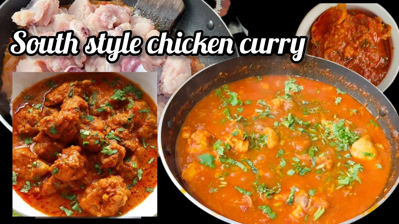 How to make South Indian style chicken curry👌 without coconut | 😋 step by step @Iifaskitchen 