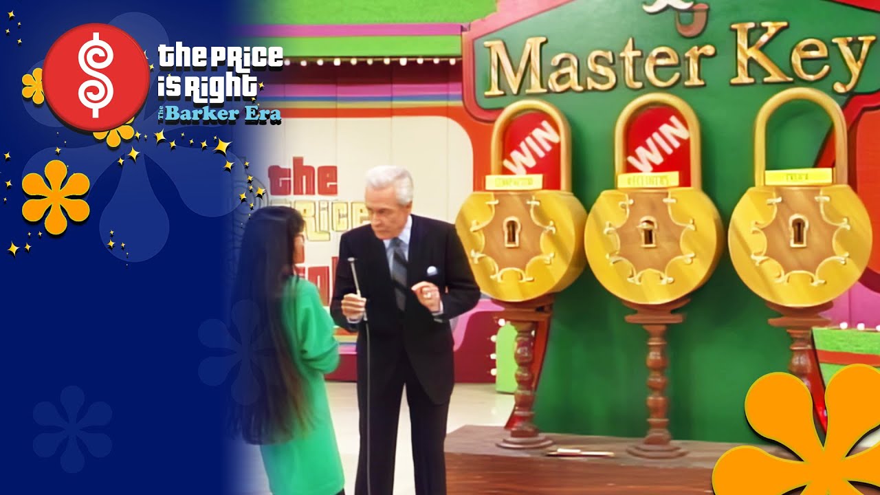 Will She Win It All When Playing Master Key on The Price Is Right? | The Price Is Right 1988