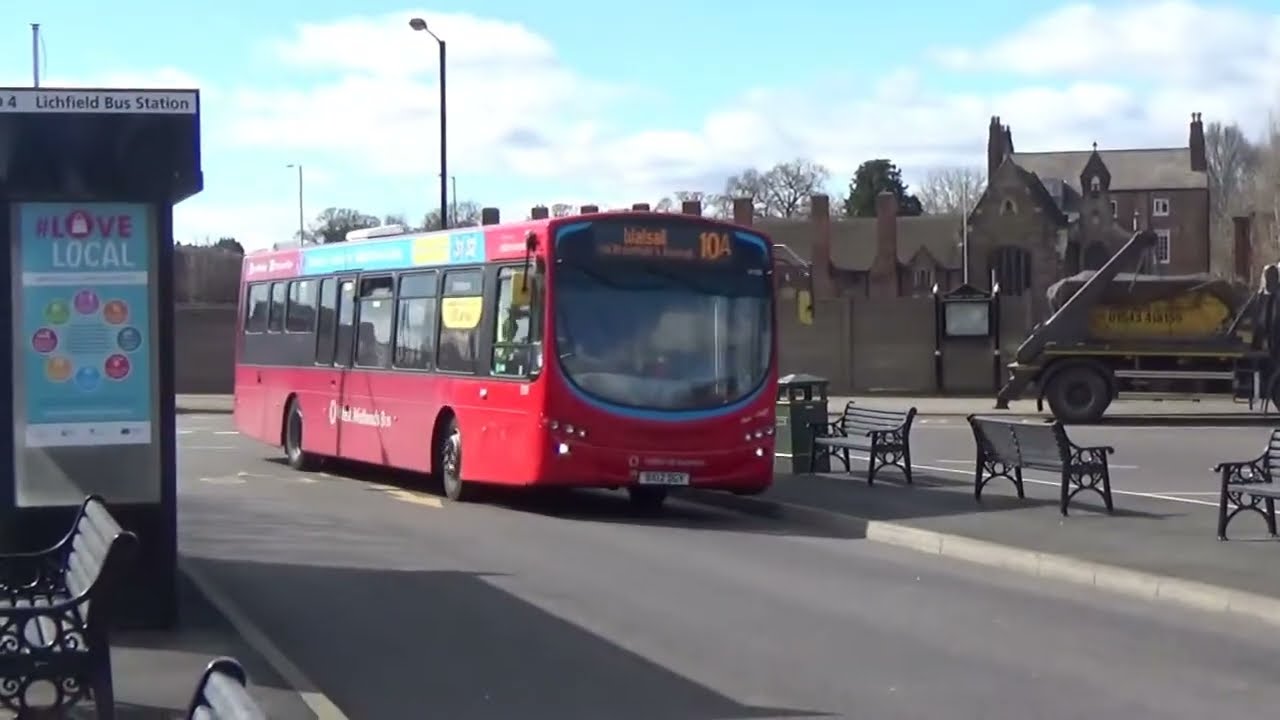 National Express West Midlands Wright Eclipse Urban 2/Volvo B7RLE 2129 BX12 DGY 10A