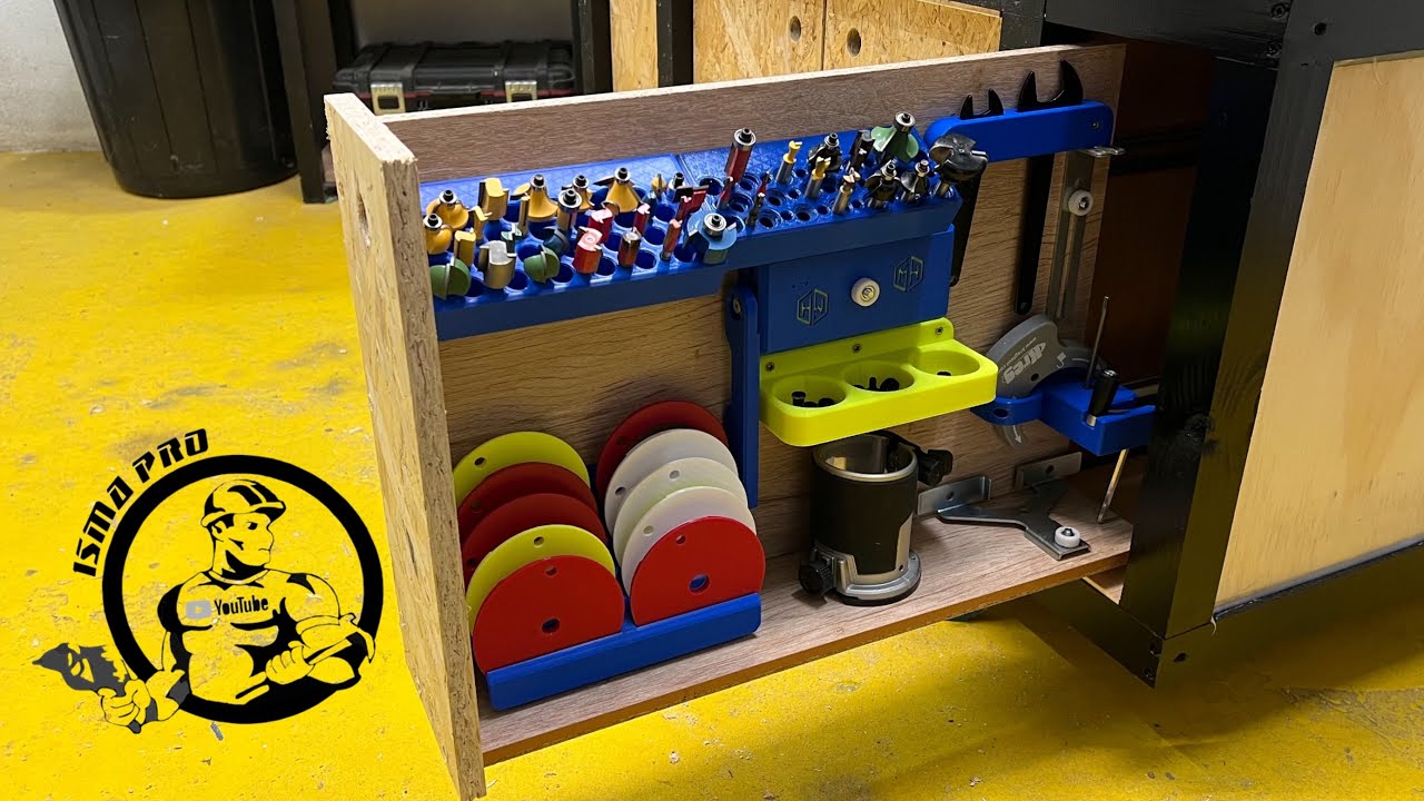 MUEBLE para FRESAS y ACCESORIOS #ismapro #makersespaña