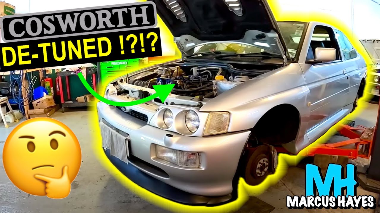 He TURNED DOWN the power in his Escort Cosworth! 🤔