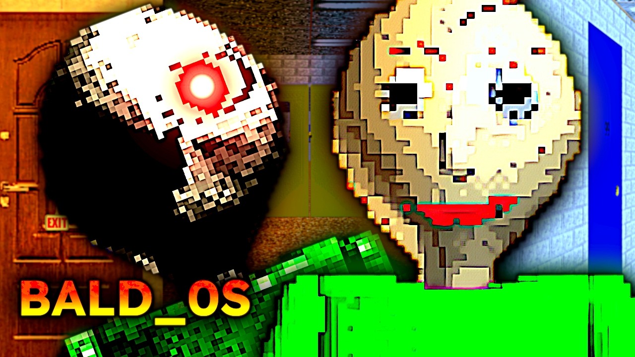 ROBLOX - BALD_0S (BALDI MOD) - [Full Walkthrough]