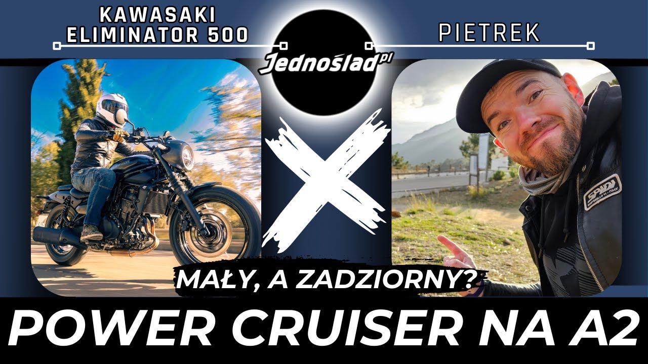 Mały power, ale cruiser! Kawasaki Eliminator 500 wkracza na ostro do walki o udział w rynku.