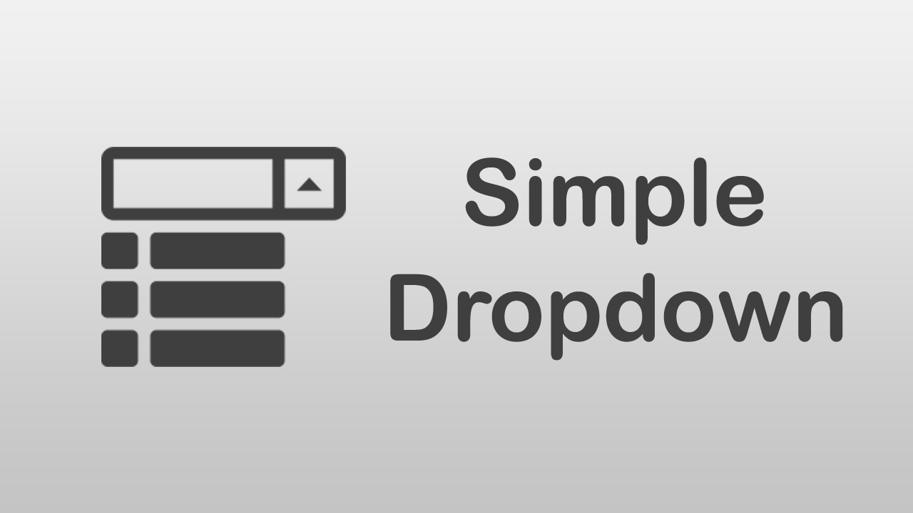 [ Arabic Tutorials ] How to Create Simple Dropdown Menu