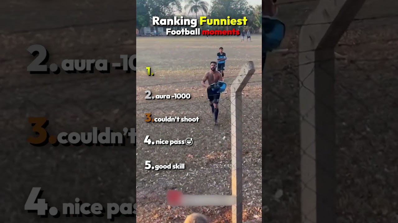 Ranking The Funniest Football Moments😭