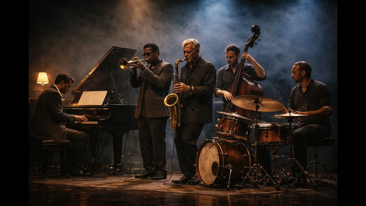 Late Night Modal Jazz Ensemble  Warm Tones & Open Harmony