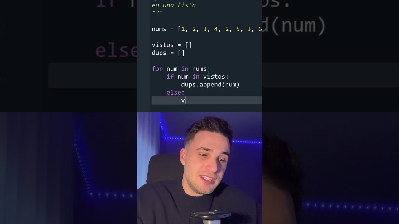 C&oacute;mo Encontrar N&uacute;meros Repetidos en una Lista con Python