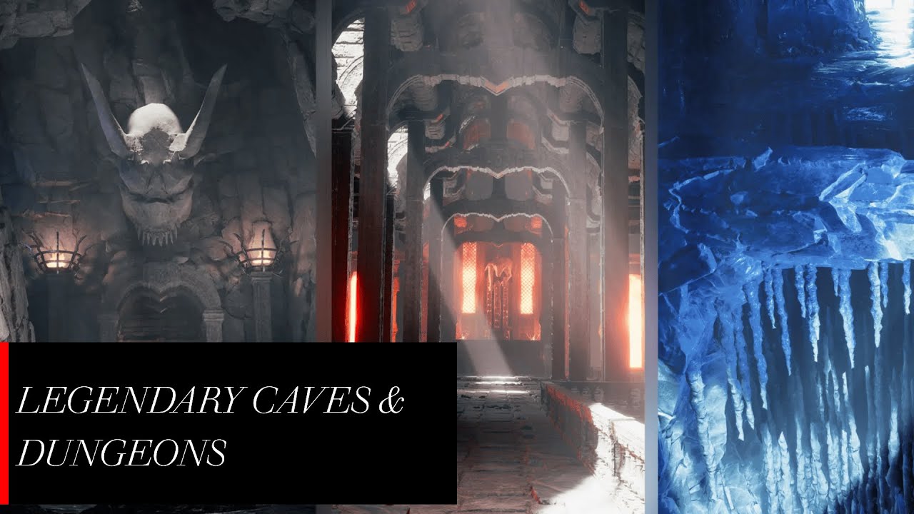 Unity Asset Review - Legendary Caves & Dungeons
