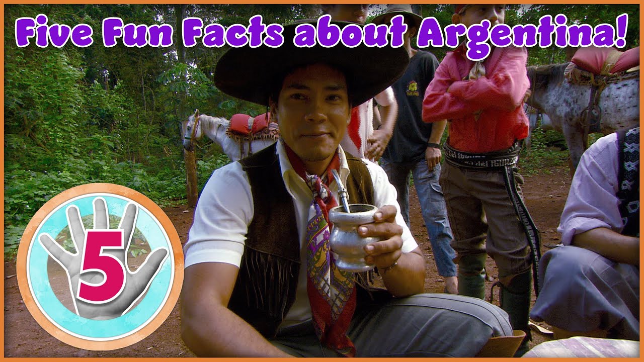 Five Facts about Argentina! (2-Minute Learning Video for Kids!)