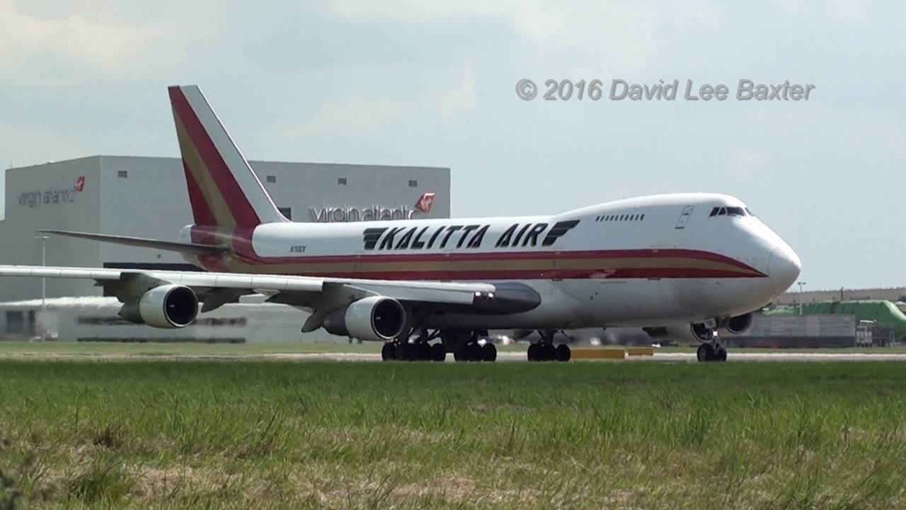 'Connie' Kalitta Air 747-200(SF) {N793CK} Departs London Heathrow 'The End of an Era' (in 4K)