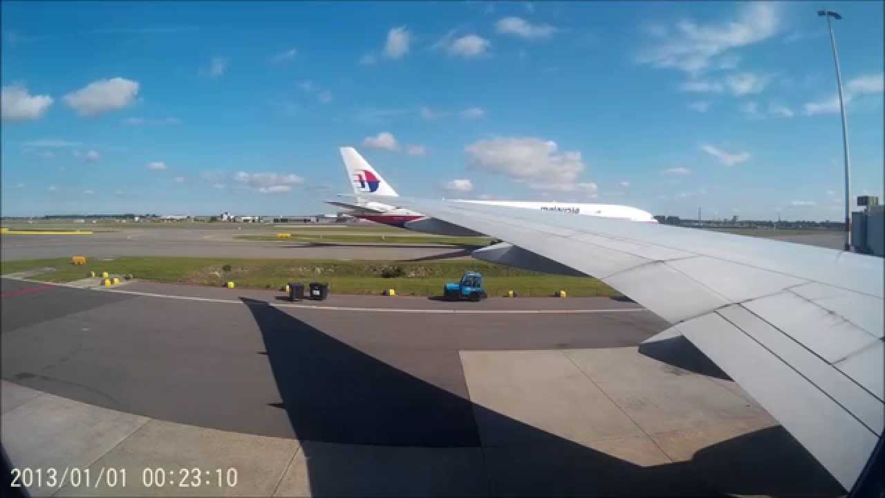 Garuda Indonesia Flight GA88 - AMS-LGW (Timelapse)