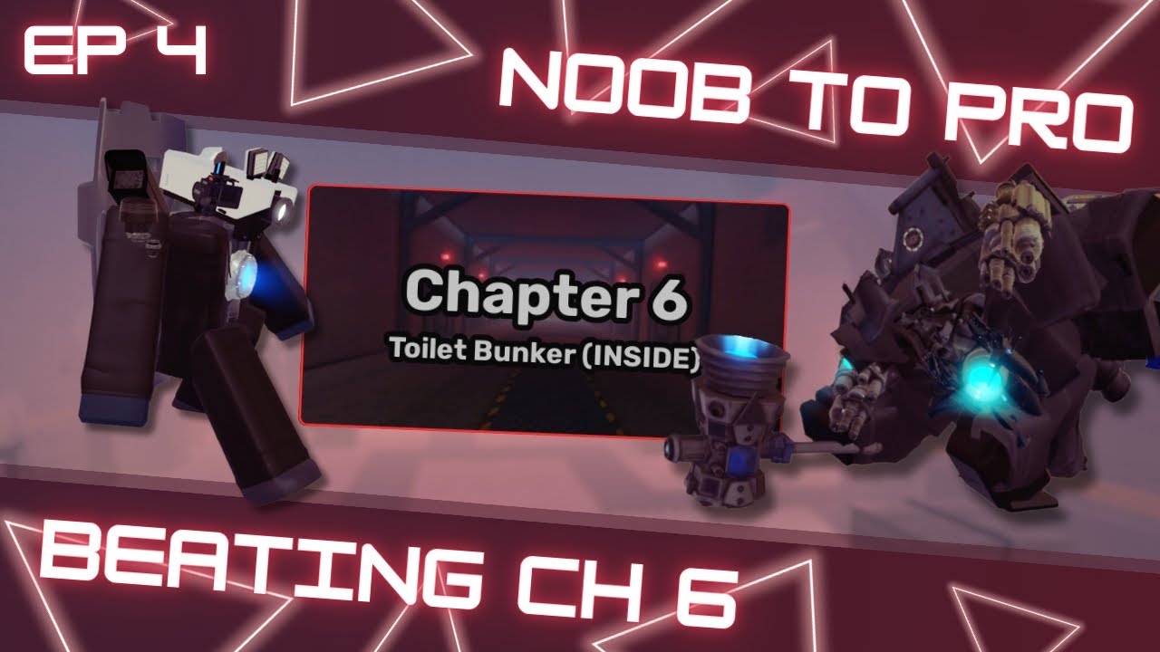 NOOB to PRO ep 4 | Beating CH 6 | Skibi defense 