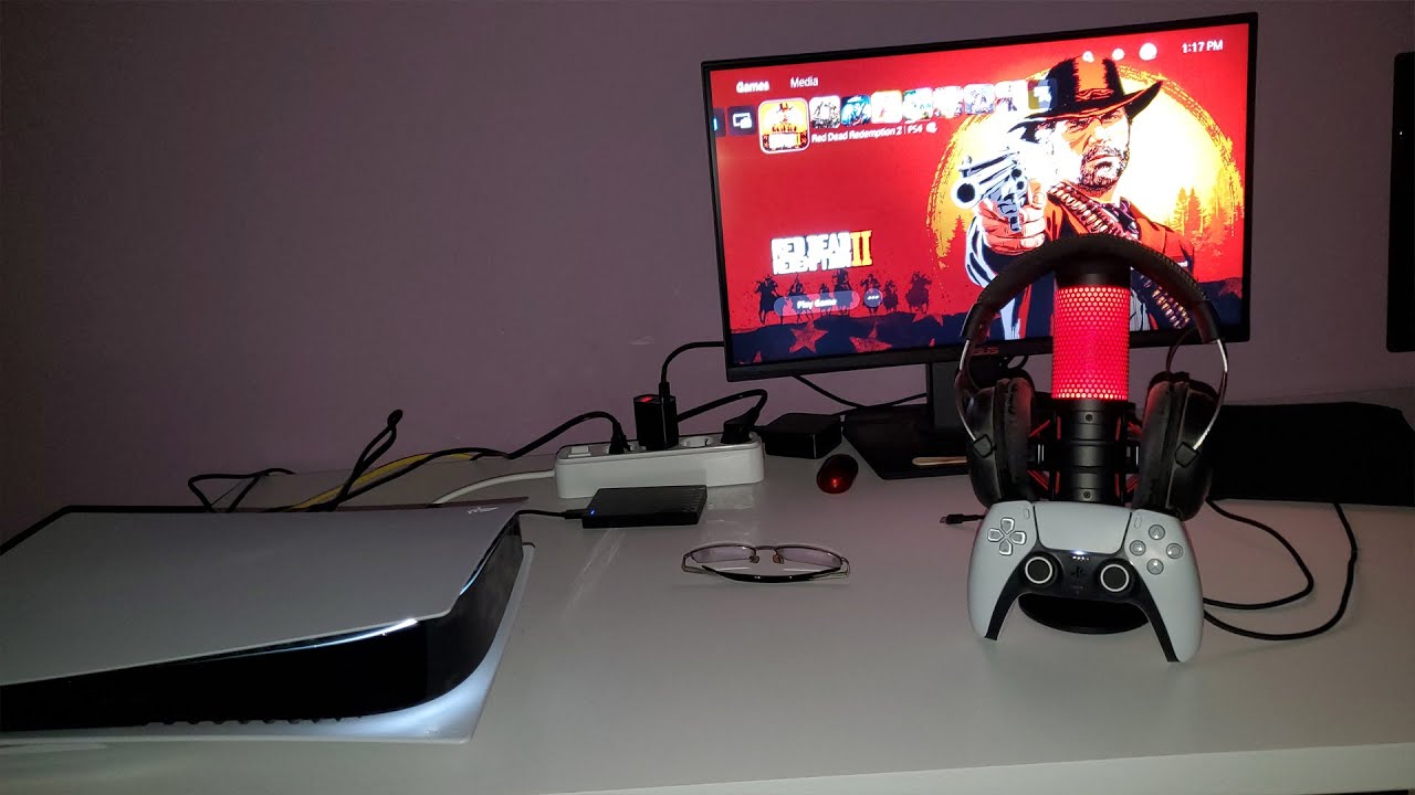 THE BEST USB MICROPHONE FOR THE PS5(HYPERX QUADCAST)FOR YOUTUBE AND STREAMING'BEST PS5 SETTINGS)