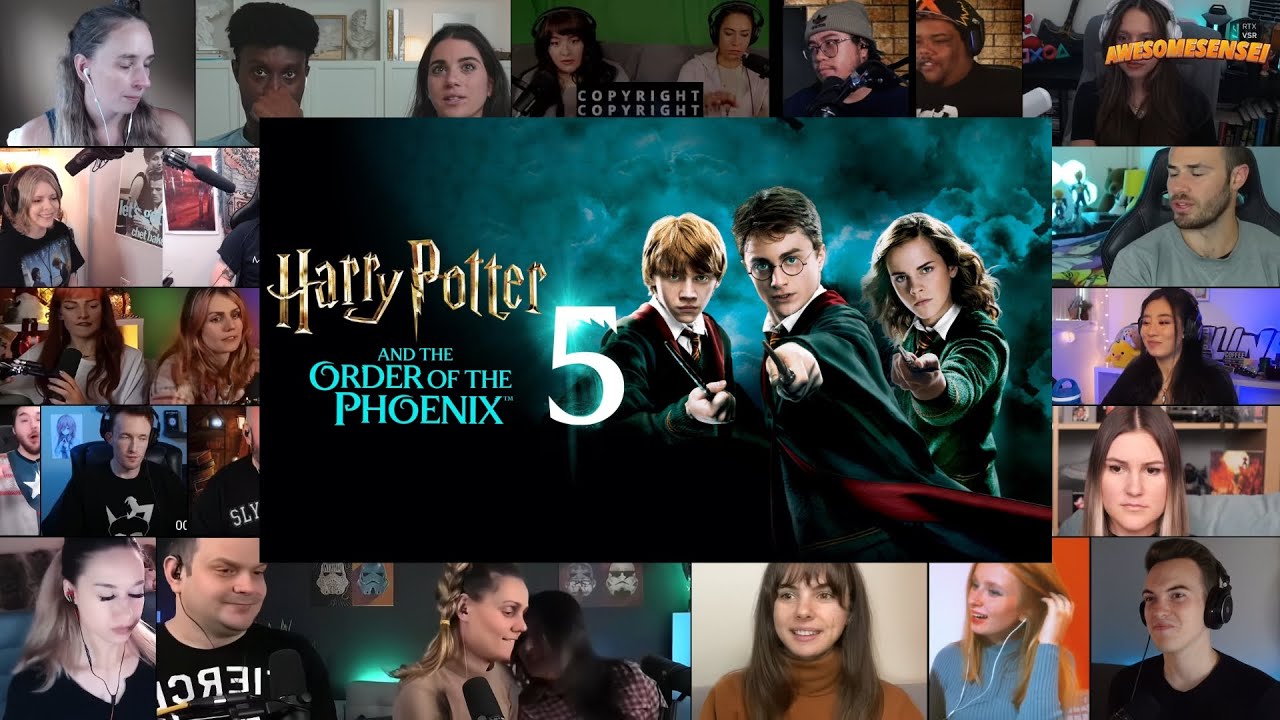 Harry Potter and the Order of the Phoenix Reaction Mashup