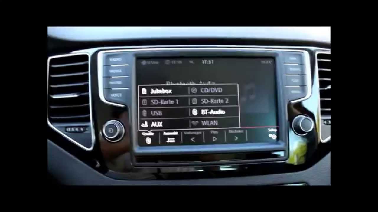 VW Golf Sportsvan (Infotainment)