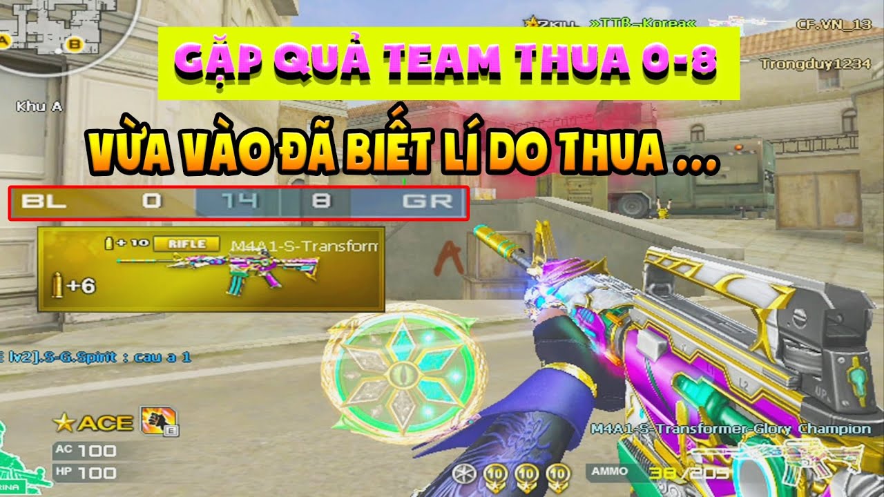 ► Gặp team thua SML 0-8 - Vừa vào đã biết lí do thua ...