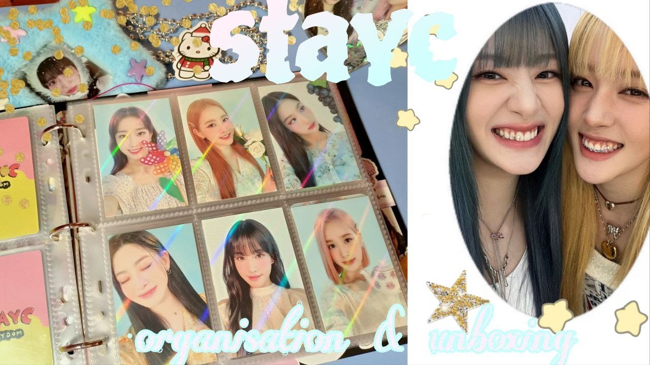 ♬⋆.˚ОРГАНИЗАЦИЯ КАРТ STAYC ༉‧₊˚.