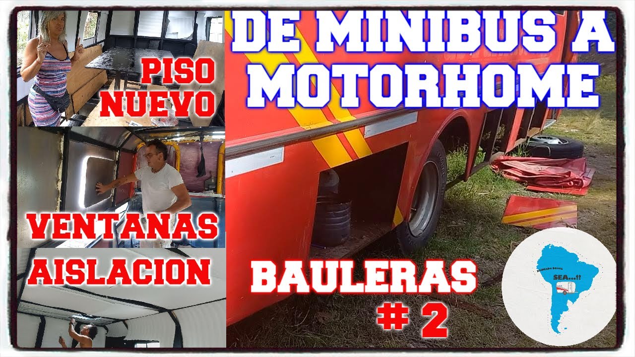 DE MINIBUS 🚍 A MOTORHOME 🚐 Cap.2 ⁅Bauleras, Vantanas y Aislantes⁆🐕‍🦺Rodando donde Sea🚐🚐