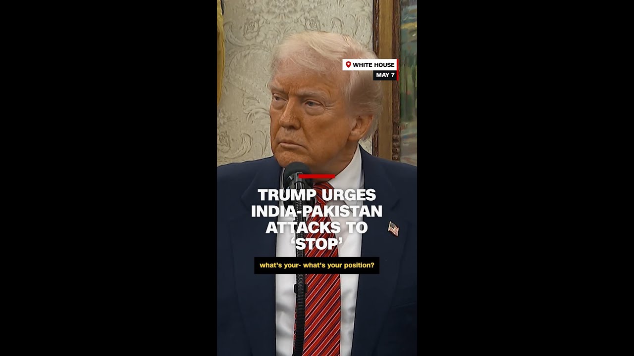 Trump urges India-Pakistan attacks to &lsquo;stop&rsquo;