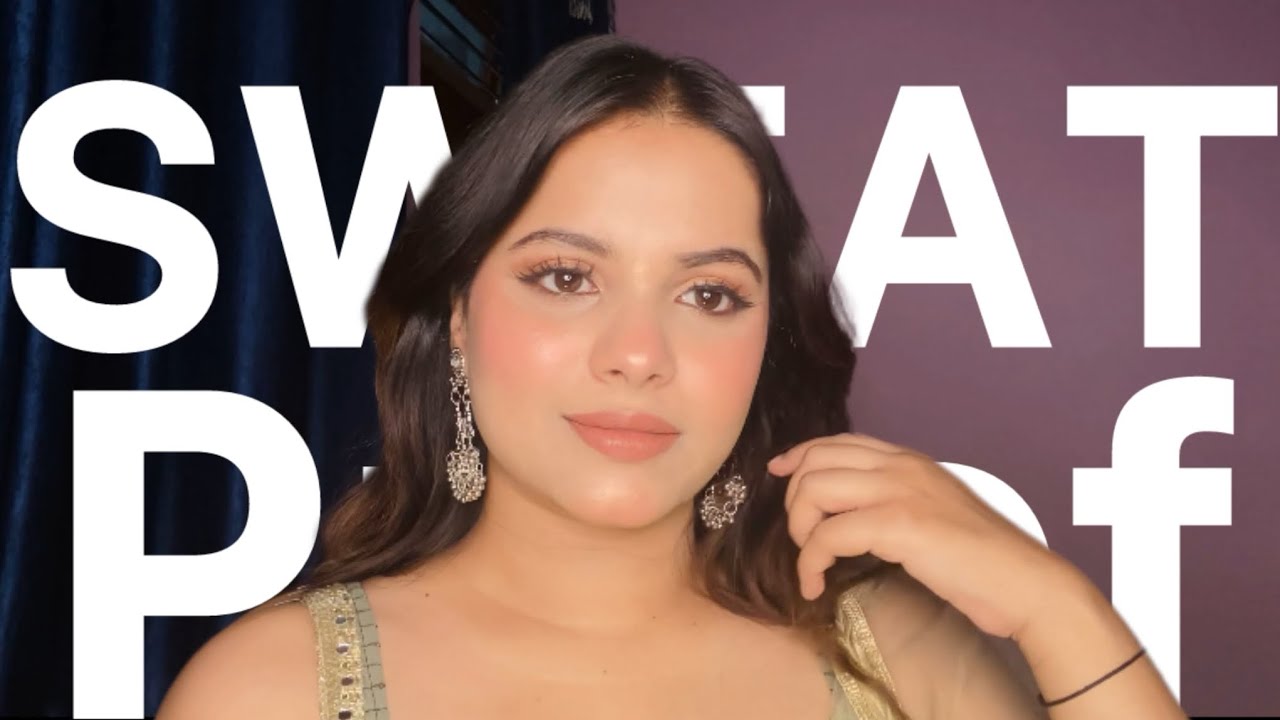 Sweat proof makeup Routine that lasts fresh all day ! #makeup#sweatproofmakeup #makeuptutorial