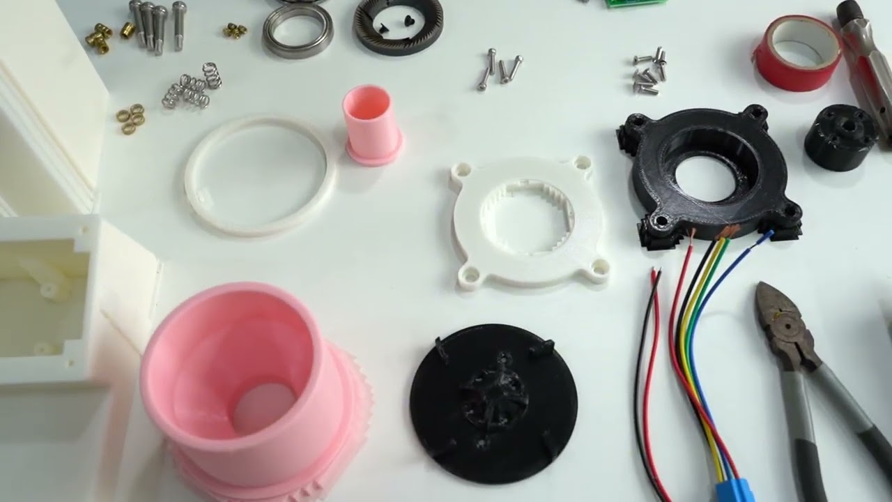 3D Printed Coffee Grinder with Alcheman