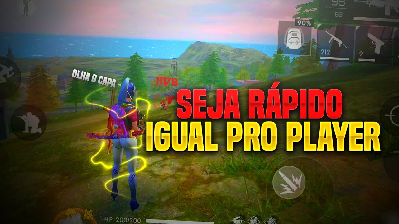MAIOR SEGREDO! COMO VIRAR PRO PLAYER  PASSO a PASSO NO FREE FIRE