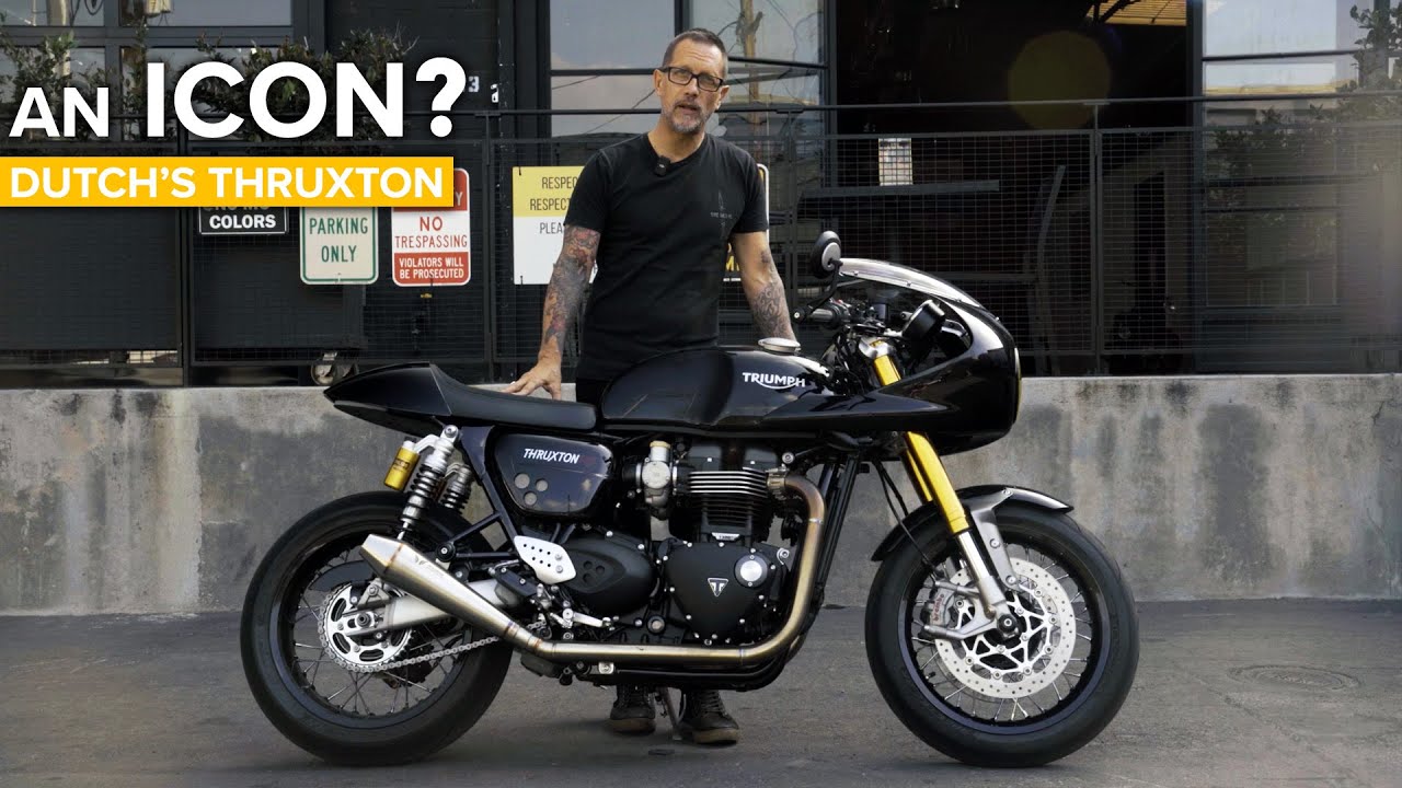 Triumph Thruxton от Dutch — лучшее кафе?