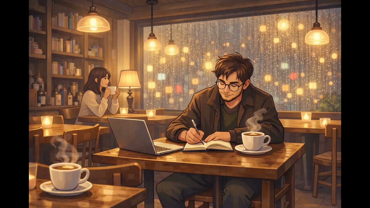 3 Hours of Soft Jazz for Studying ☕ Relaxing Café Ambience
