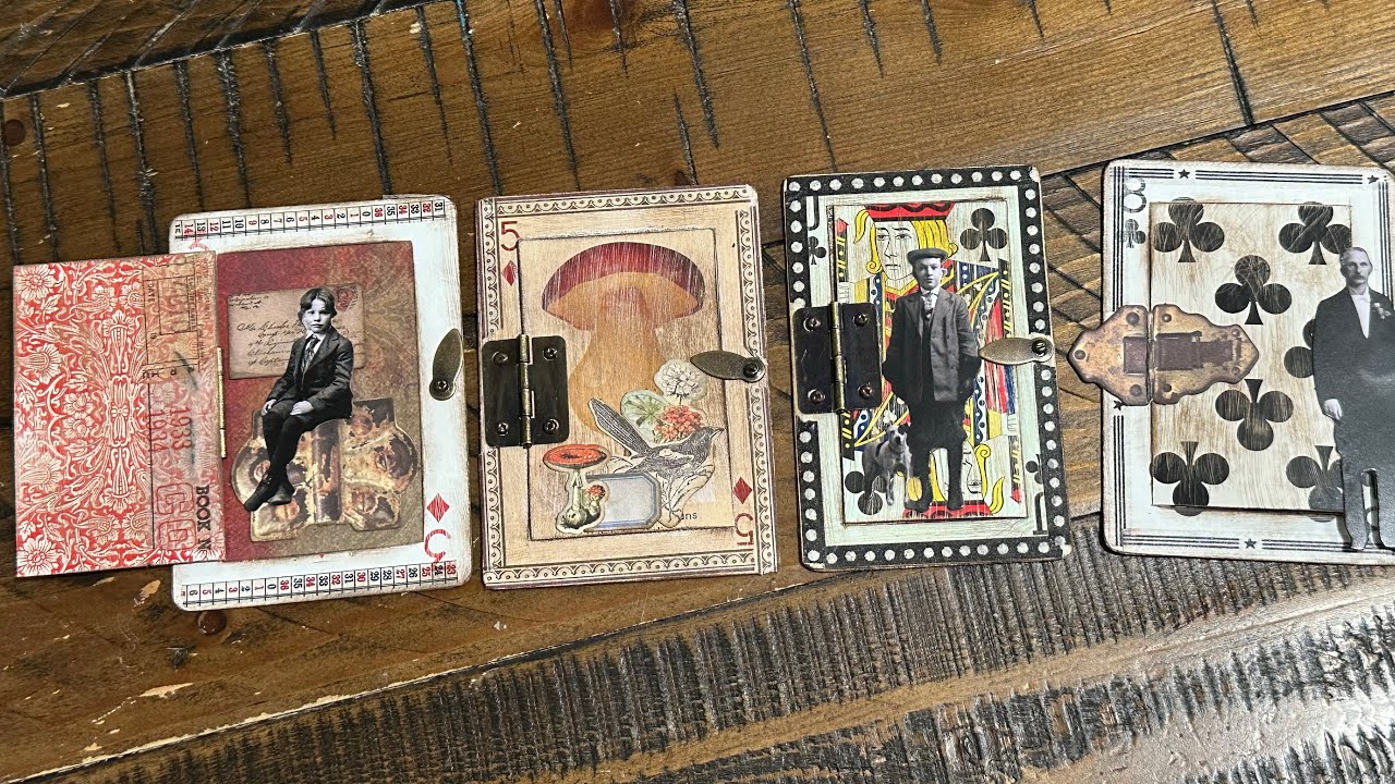 Craft With Me - Altered Playing Cards With Doors!!