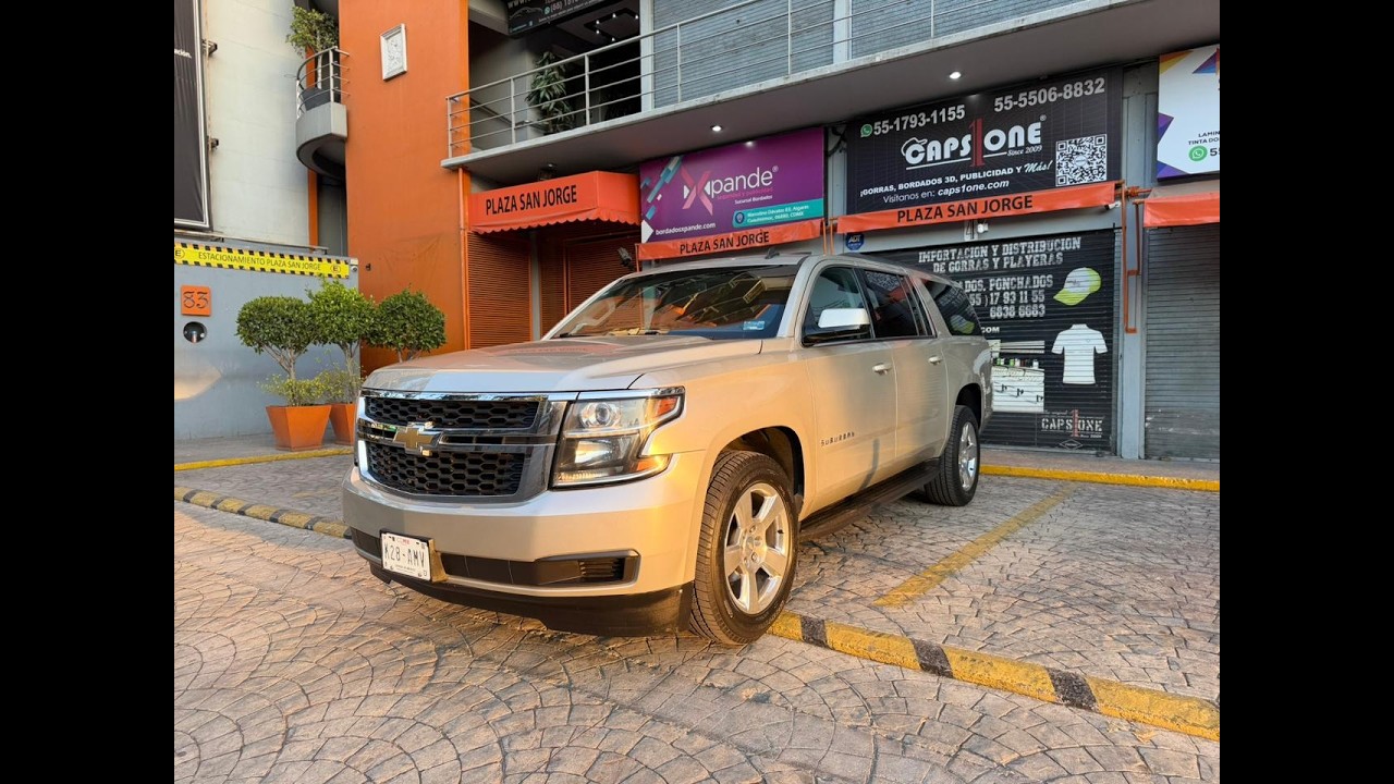 SUBURBAN LT CUBO 2017 NACIONAL