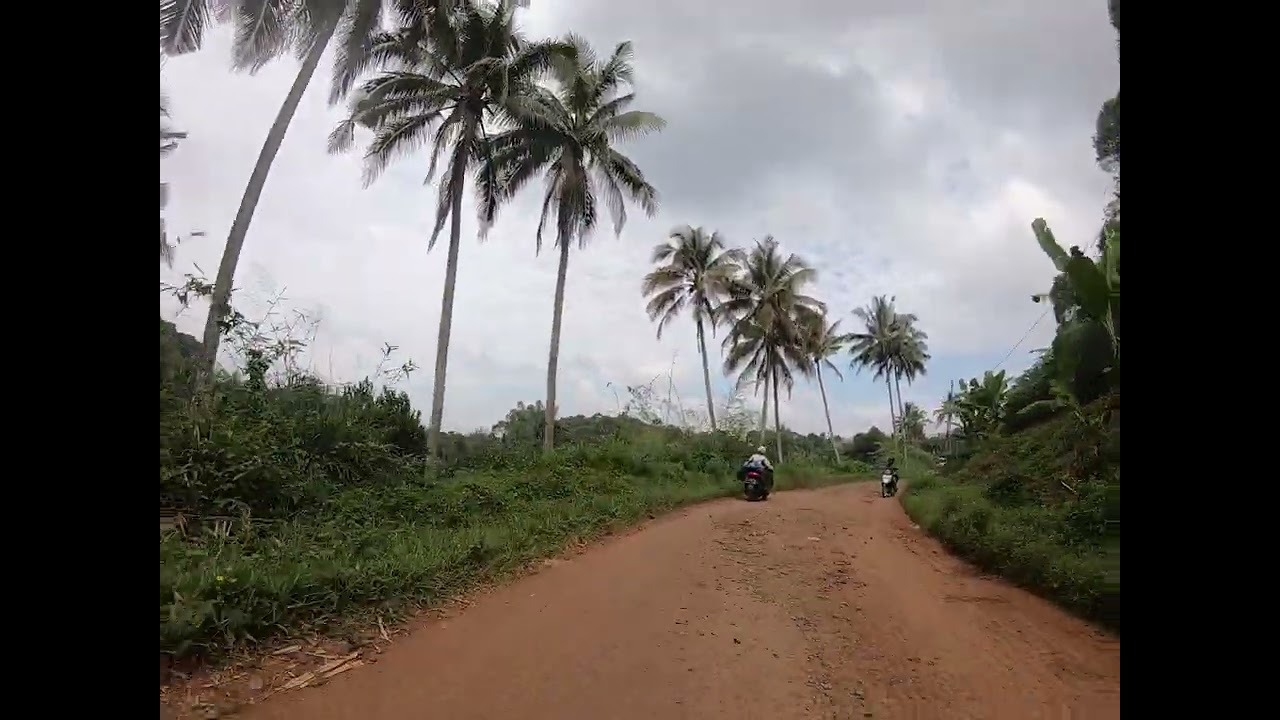 GH012025 - En moto de Ciater à Cibodas, Java, Indonésie, mauvaise route