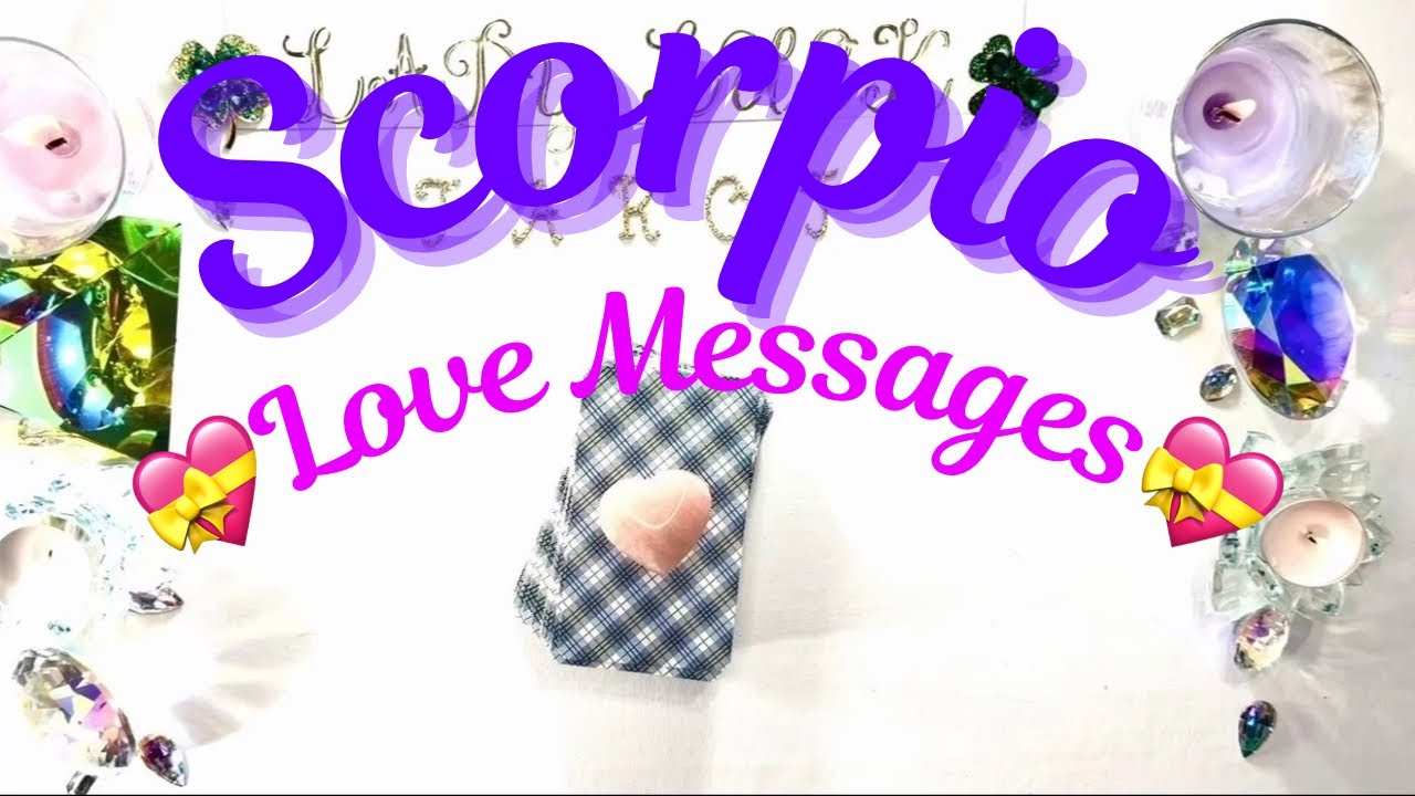 Scorpio Love Tarot♏️💖What You Need To Know?!