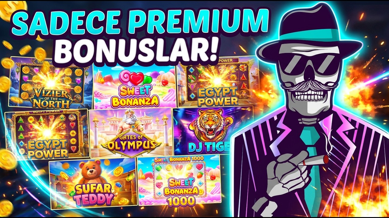SLOT OYUNLARI ⭐️ BONUS HUNT ⭐️ SADECE PREMIUM BONUSLAR! #slot #casino #keşfet