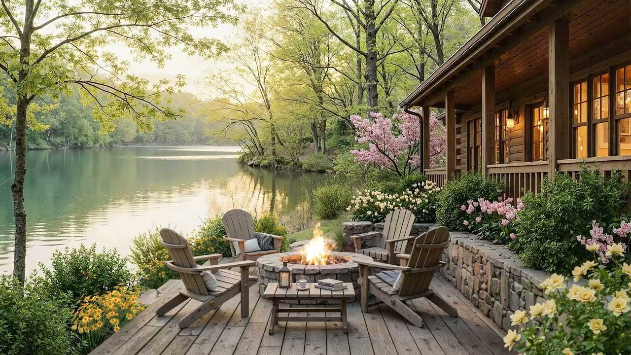 Spring Piano Music For Stress Relief - Soft Piano Ambient To Relaxing, Studying And Working
