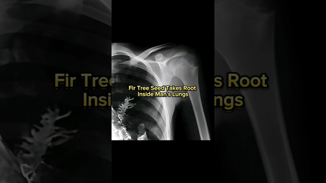Fir Tree Seed Takes Root inside Man's Lungs #shorts #facts