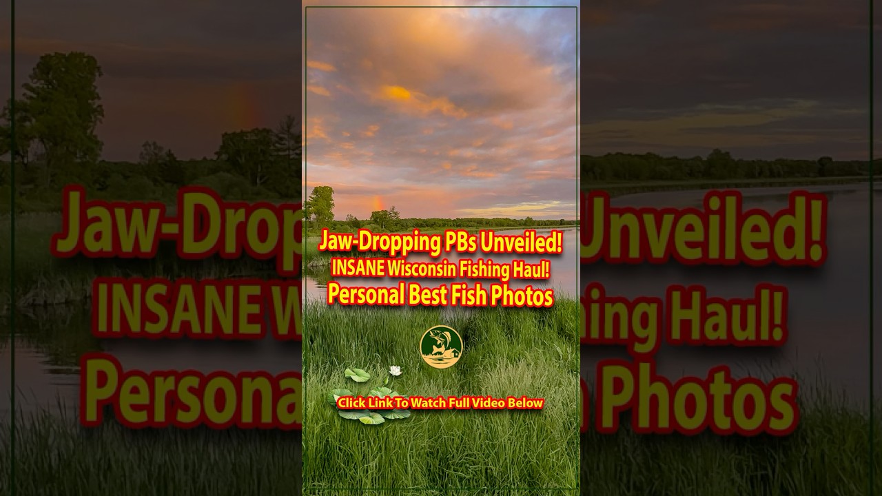 Jaw Dropping PBs Unveiled! 🐟 INSANE Wisconsin Fishing Haul!