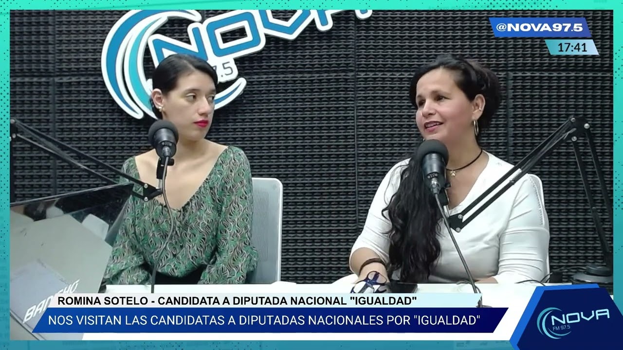 Agustina Donnet y Romina Sotelo: candidatas a diputadas nacionales por Igualdad y Participación