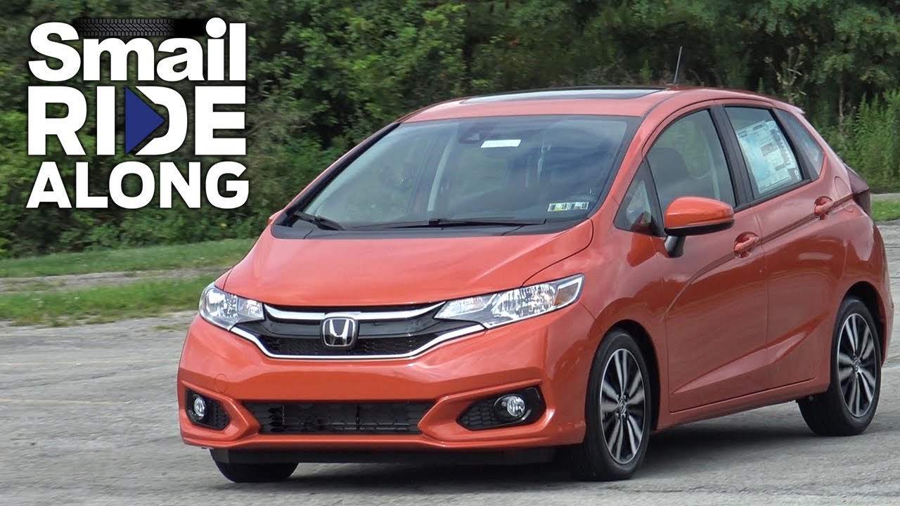 Honda Fit EX 2018 года — оранжевая ярость! — Smail Ride Along — обзор и тест-драйв