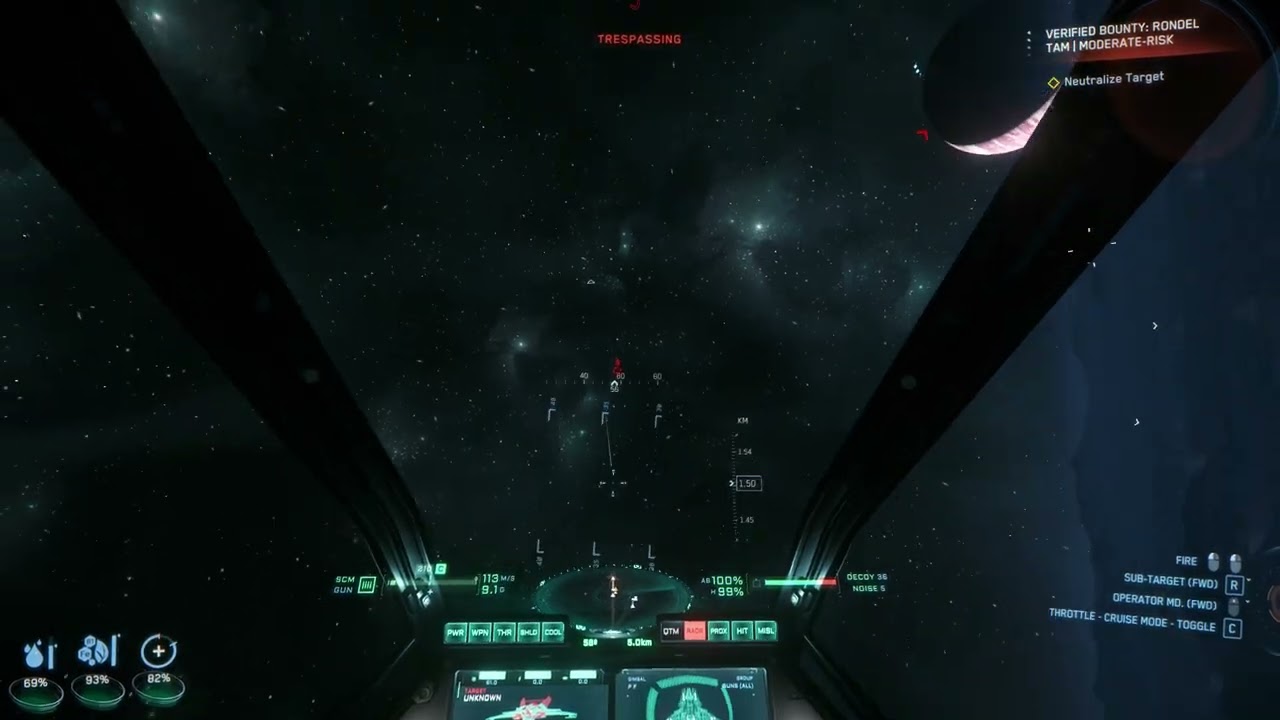 Wanted: MRT - Mission Gameplay - F8C Lightning - Star Citizen [4.4] [2057]