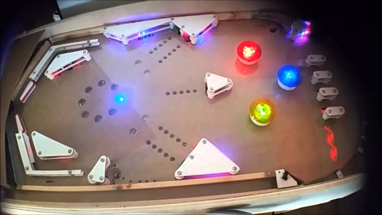 Homemade Real Pinball Machine