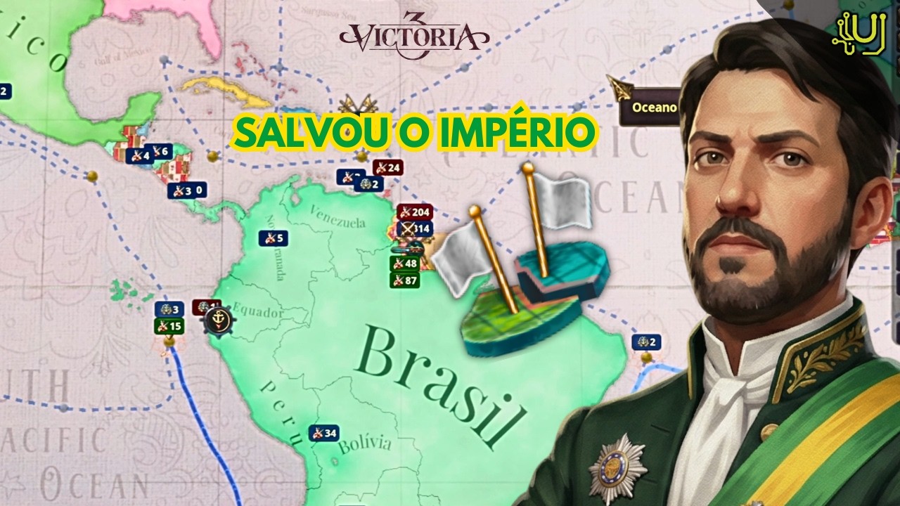 BRASIL: A Paz que Salvou o Império | Victoria 3 (Ep. 13)