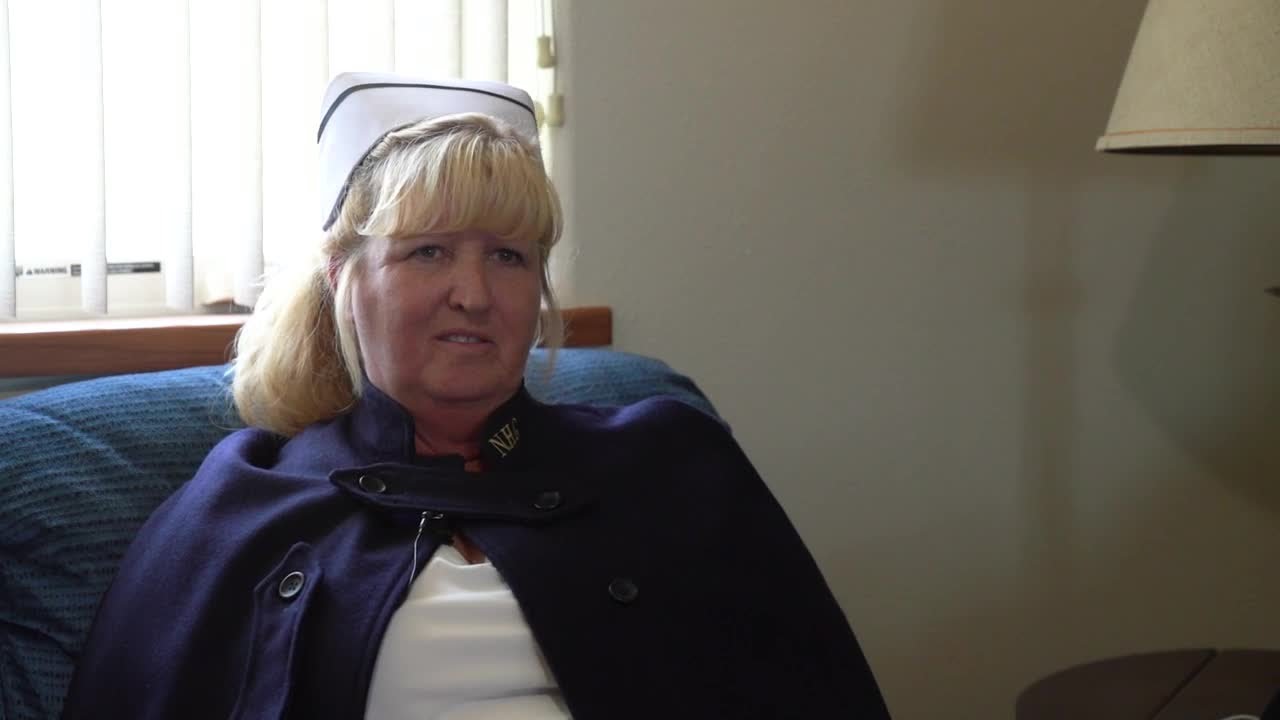 Hi-Line Nurses Honor Guard pay tribute to their own