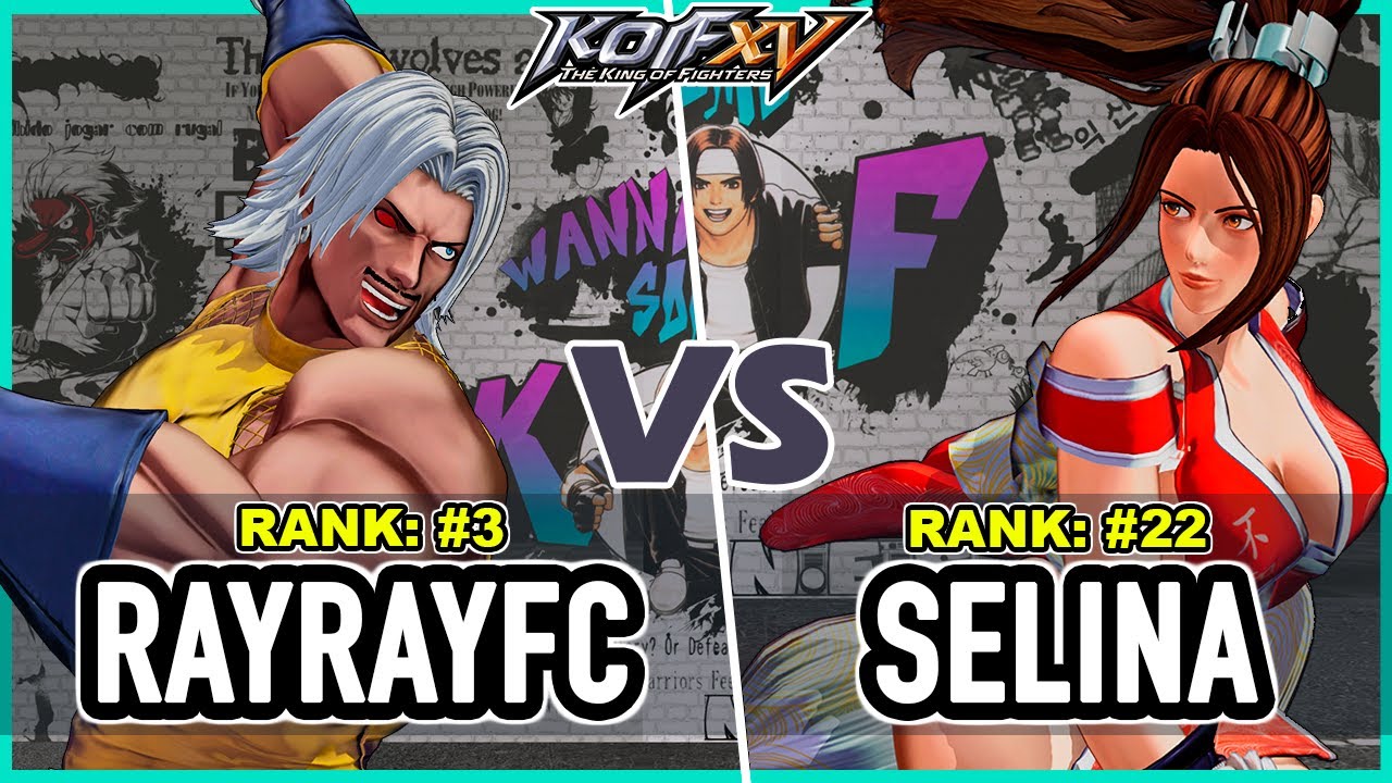 KOF XV 🔥 RayRayFc (O.Yashiro/Rugal/Yamazaki) vs Selina (O.Shermie/Mai/Athena) 🔥 Steam