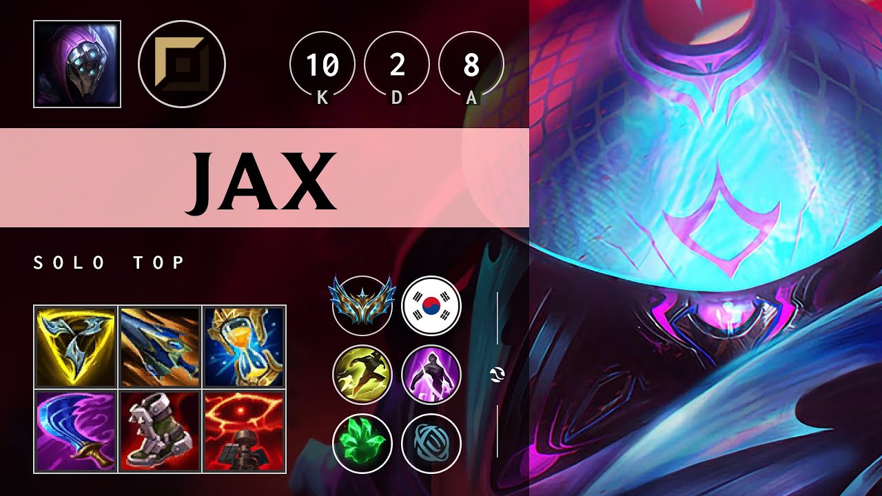 Jax Top vs Yorick - KR Challenger Patch 25.15