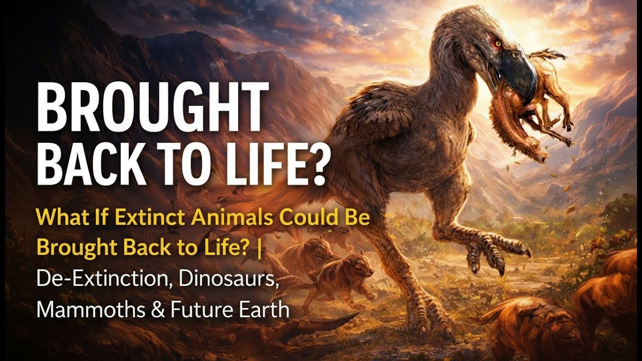 What If Extinct Animals Could Be Brought Back to Life? | De-Extinction, Dinosaurs & Mammoths