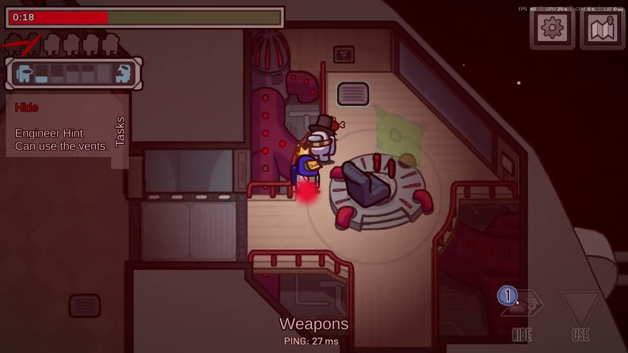 i played among us hide 'n' seek(it was intense)